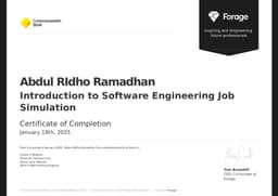 Introduction to Software Engineering Badge